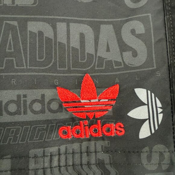 Adidas Originals Swim Shorts for men Size 2XL logo print gray and white - Picture 4 of 5